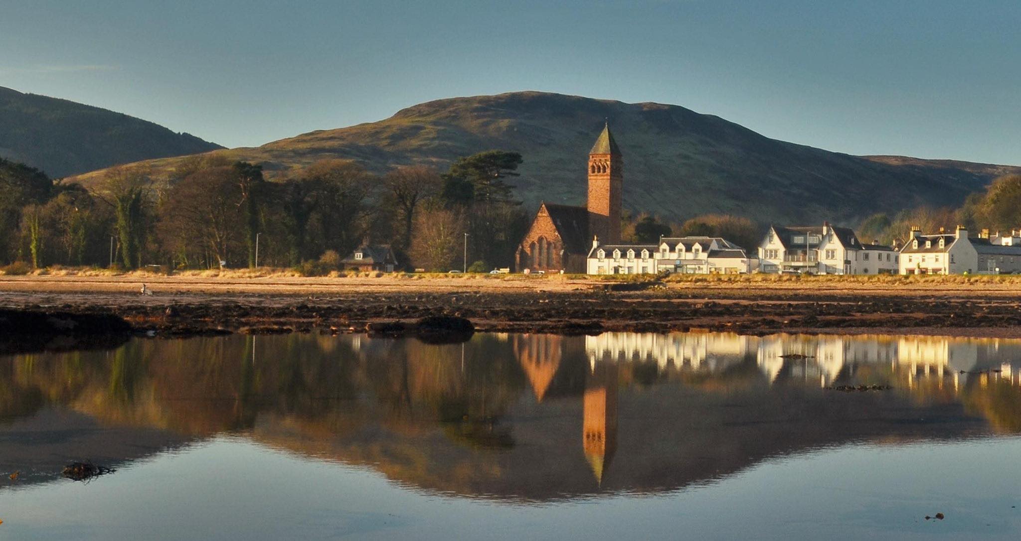 Room three at lamlash bay hotel