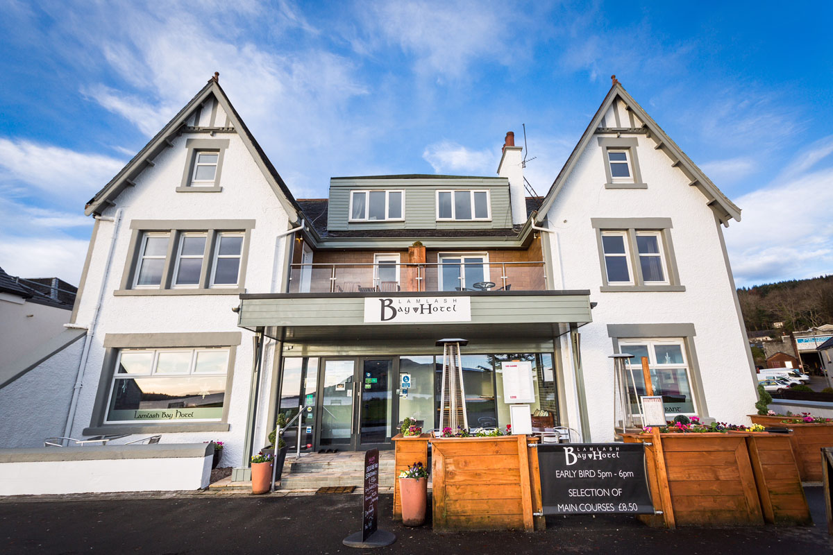 Lamlash Bay Hotel, Lamlash, Isle of Arran - front view